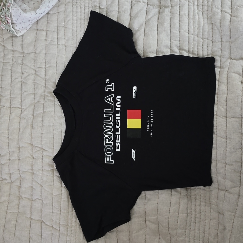 Formula 1 Crop Top XS BLK